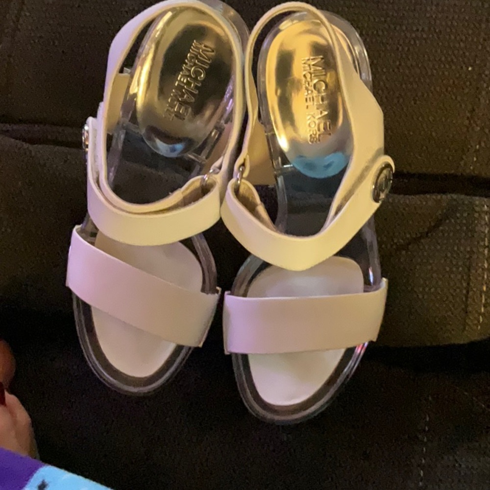 Michael Kors White Sandals